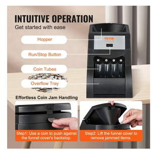 Selezionatrice di Monete USD, Macchina Selezionatrice per Monete USD fino a 230 Monete/min, Macchina Avvolgitrice - Product Image 3