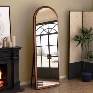 กระจกแต่งหน้าแบบตั้งพื้นเต็มตัว ยี่ห้อ Chongyin รุ่น Cy101 ทำมือ สไตล์ร่วมสมัย พับได้ วัสดุไม้ สำหรับร้านเสริมสวย ติดตั้งด้วยกาว - Product Image 5