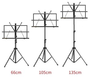 Support de musique de qualité, grande et petite taille, en métal - Product Image 3