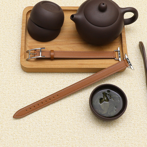 Bracelets en cuir de 20 <span class=keywords><strong>mm</strong></span> pour Huawei Fit 4 Pro Double Tour H Buckle 46 <span class=keywords><strong>mm</strong></span> 42 <span class=keywords><strong>mm</strong></span> 49 <span class=keywords><strong>mm</strong></span> Bracelet Ceinture de poignet pour <span class=keywords><strong>Apple</strong></span> <span class=keywords><strong>Watch</strong></span> Ultra 3 - Product Image 4