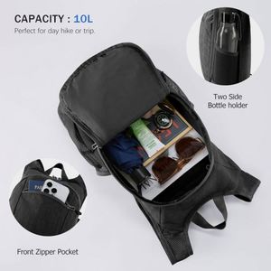 Lightweight Breathable Foldable Sport Hydration <b>Backpack</b> Zipper for Men Women Outdoor <b>Running</b> Cycling Hiking <b>Water</b> Bottle Holder - Product Image 2