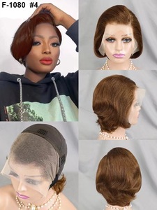 วิกผมบราซิล13x4แบบธรรมชาติ14.8 $ สำหรับผู้หญิงผิวดำวิกผมลูกไม้ด้านหน้าแบบโปร่งใสหยิกหยักศก - Product Image 5