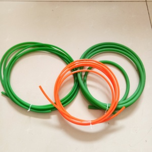 पु Polyurethane रबर कन्वेयर बेल्ट पु दौर की हड्डी Urethane ड्राइव बेल्ट रोल कॉर्ड 2mm-15mm व्यास - Product Image 3