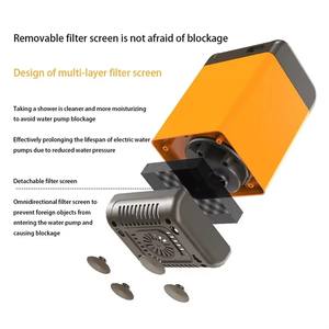 ปั๊มฝักบัวไฟฟ้าแรงดันไฟฟ้ากลางแจ้งแบบชาร์จไฟได้อเนกประสงค์แบบพกพา - Product Image 5