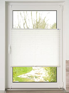 Persianas Plisadas Modernas de Poliéster de 20 mm, Horizontales, Lisas, con Filtro de Luz y Protección UV, de Apertura Superior e Inferior para Claraboyas - Product Image 1