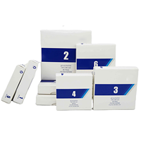 Papier filtre qualitatif de laboratoire Grade 1/2/3/4/5/6 pour la surveillance de la pollution des sols, des semences et de l'air, l'analyse de l'eau des chaudières, papier filtre en cellulose