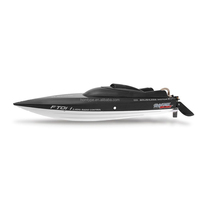 Bateau RC électrique grande vitesse Feilun FT011 55KM/H, télécommande 2.4G, moteur brushless, anti-retournement, système de refroidissement, jouet de course 65CM