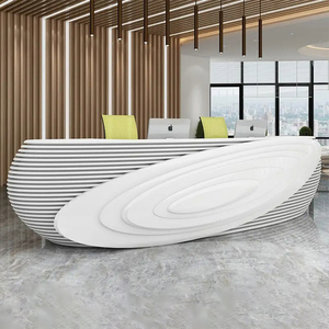 Quầy lễ tân văn phòng LR-RD-009 cho dịch vụ tư vấn tiếp tân cửa hàng quần áo quầy thanh toán và quầy bar - Product Image 2