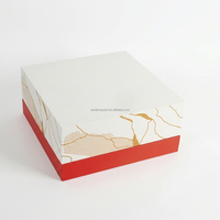 Coffret cadeau de verres à vin avec couvercle personnalisé, insert en EVA, emballage pour 1 bouteille de vin et 2 verres, coffret cadeau de vin rouge haut de gamme