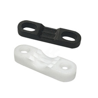 Clips en plastique, 50 pièces, pince à fil fixe