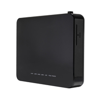 Port HA414GX 4GE plastik 4GE LAN ONU GPON XPON ONU ONT serat optik FTTH ONU USB3.0 ie802.3 AhOAM OMCI ITU-T G.984