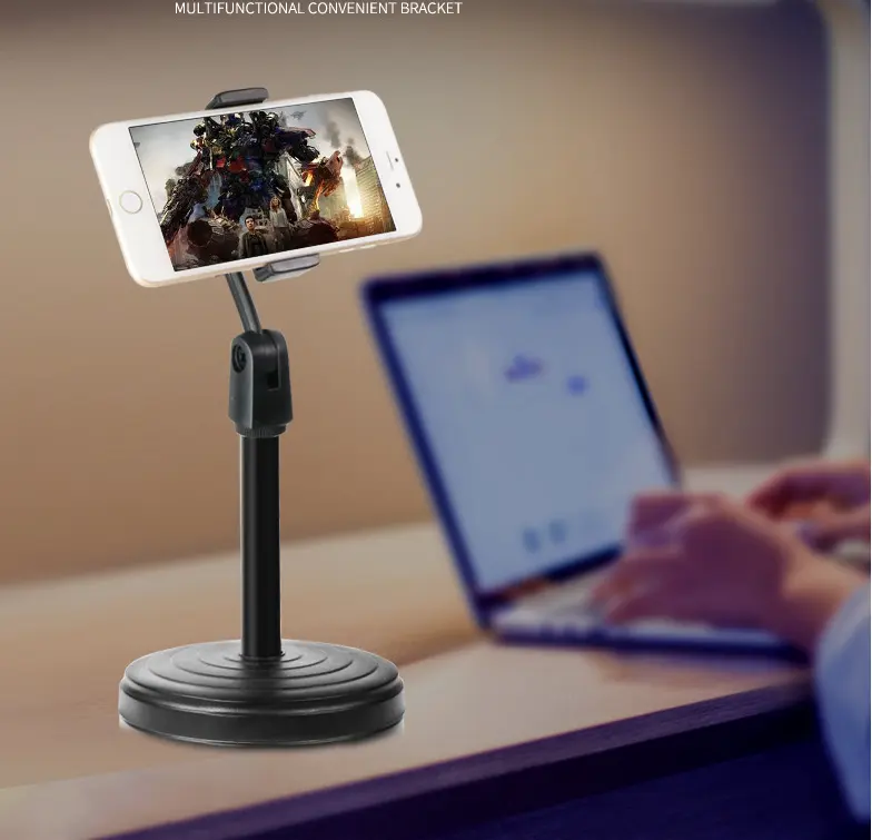 Настольная подставка-держатель для мобильного телефона 360 Поворот для прямые трансляции снимать видео на Youtube гибкий планшет телефон стоящий Держатели