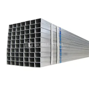 Best Selling 2.5X2.5 Galvanized Steel Square Tubing 25mm Galvanised Square Tube Galvanized Steel Pipe