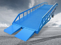 Nouvelle plateforme de chargement et de déchargement hydraulique mobile, 6 tonnes, robuste, réglable, portable, pour chantier, chariot élévateur, conteneur, 220V