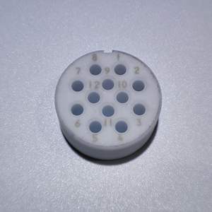 कस्टम इन्सुलेट सिरेमिक उच्च तापमान प्रतिरोधी सिरेमिक ऑप्टिकल संचार ज़िरकोनिया एल्युमिना सिरेमिक भागों - Product Image 2