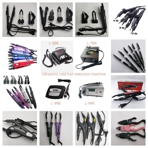 Machine à extensions de cheveux par techniques à ultrasons, fusion à <span class=keywords><strong>froid</strong></span>, fer à ultrasons pour extensions de cheveux à pointe U/V/plate/I - Product Image 6