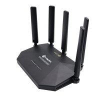 Routeur WiFi 6 AX3000 HZY-UL6300 1 WAN 3 LAN Gigabit 5 Antennes TR069 WPA3 IPv6 QoS pour Domicile, Bureau, FTTH
