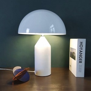 Lámpara de mesa moderna con forma de hongo, luz LED E27 para dormitorio, sala de estar, estudio, lámpara decorativa de estilo nórdico - Product Image 1