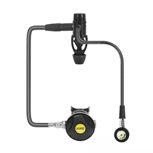 Ensemble d'adaptateurs de plongée universels à connecteur pivotant pour régulateurs de première et deuxième étapes de bouteilles de plongée internationales 18+ - Product Image 1