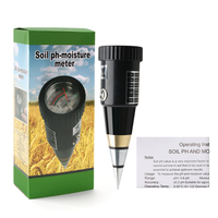 SPH005 Testeur de pH et d'humidité du sol portable avec précision de 0,1, hygromètre 10-80%, sonde métallique pour jardin, OEM personnalisable