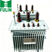 Transformateur de distribution fiable 50 kVA à double enroulement, immergé dans l'huile, S20-M, 10 kV, triphasé, 400 V, pour transmission de puissance