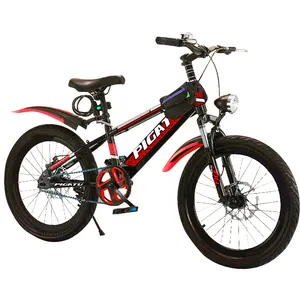 2024 नया उत्पाद 18 इंच सिंगल स्पीड बच्चों की साइकिल फ्रंट और रियर डबल डिस्क ब्रेक बच्चों के लिए अच्छी सुरक्षित साइकिल