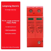 DC1000V Export Parafoudre SPD Protection contre la foudre photovoltaïque 2P Parafoudre 40KA pour système solaire Type T2