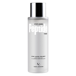 Tónico Facial con Péptidos Antienvejecimiento W.SKIN LABORATORY STOP-AGING 250ml, Hidratante, Esencia para el Cuidado de la Piel - Product Image 1