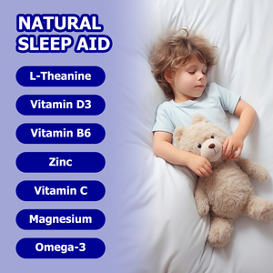 OEM ODM Magnesium <b>Liquid</b> Drops for Kids <b>Vitamins</b> L-Theanine Omega-3 Relaxation&Sleep Growth&Develop Memory&Focus <b>Liquid</b> Drops - Product Image 4