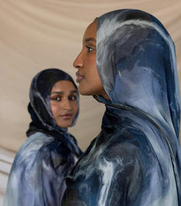 2024年プリントモーダルヒジャーブスカーフコットンビスコースレーヨンオンブルバンブーモーダルソフト織りイスラム教徒女性ショール - Product Image 1