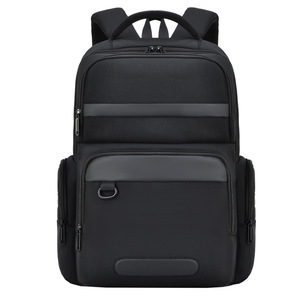 lack Waterproof 15 Inch Laptop <b>Backpack</b> <b>Large</b> Capacity Business Travel School Bag for Men Women - Product Image 1