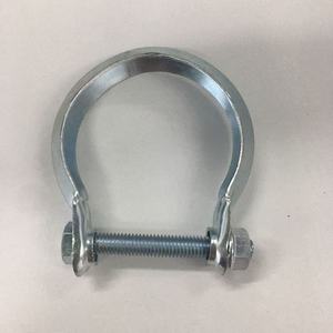 Collier de serrage universel galvanisé pour tuyau d'échappement 2" 2.25" 2.5" 2.75" 3" Connecteur d'échappement automobile Vente directe usine 2% de réduction - Product Image 1