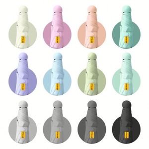 Parapluie de poche pliable automatique personnalisé, petit et compact, pour adulte, vente en gros - Product Image 3