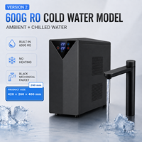 Distributeur d'eau pétillante sous évier 4-en-1 : Robinet intelligent, machine à eau gazeuse, purificateur d'eau chaude et froide pour cuisine domestique