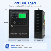 Panel de Control de Alarma de Gas Direccionable CAATM CA-2100K con Sistema de 4 Buses, Pantalla LCD y RS485 para Detección de Gas Industrial