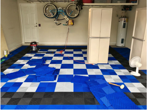 Carreaux de sol en plastique pour garage à emboîtement Plancher de parking pour voiture de natation - Product Image 3