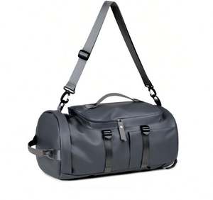 Custom Logo New Fashion Men's <b>Backpack</b> 3 In1 Minimalist Duffle Bag Waterproof Outdoor Sport Gym Travel Bag <b>With</b> Shoe <b>Compartment</b> - Product Image 4