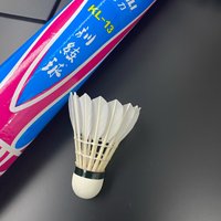 Volants de badminton Kunli en gros, pas chers, à vol stable, en plumes de canard, qualité entraînement