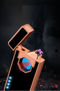 Vente en gros Briquet électronique à induction double arc Briquet électrique à batterie haute capacité pour cigarettes - Product Image 6