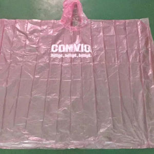 Лидер продаж, рекламный одноразовый плащ с логотипом, пончо от дождя - Product Image 5