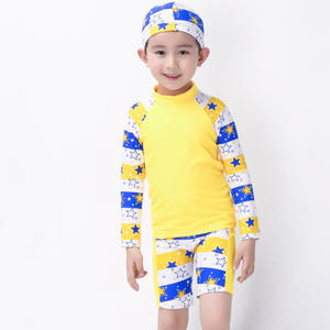 Conjunto de Ropa Infantil de Boutique Huzhou, Traje de Baño de 3 Piezas para Niños con Envío Exprés - Product Image 3