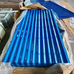 ASTM DIN Zinc Roof Panels Color Coated Iron Galvanized Steel PPGI Corrugated Prepainted Roofing Steel Sheets Plate