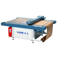 Máquina de troquelado de cama plana, totalmente automática, gráfica de espuma de PVC y cartón, trazador de corte Digital