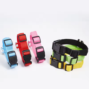 Özel su geçirmez yanıp sönen ışık Up yansıtıcı Pet yaka ayarlanabilir USB tip-c için şarj lüks LED köpek aydınlık yaka köpek - Product Image 3