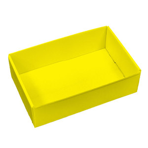 Customized Multifunctional Folding PP Corrugated Plastic Foldable Storage Box With Partition Sheet