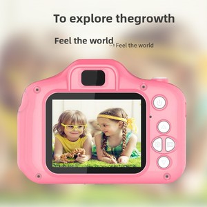 X2 çocuk karikatür çocuklar oyuncak ilkokul öğrenci fotoğraf Video kaydedici <span class=keywords><strong>Mini</strong></span> fotoğraf renk dijital çocuklar kamera - Product Image 2