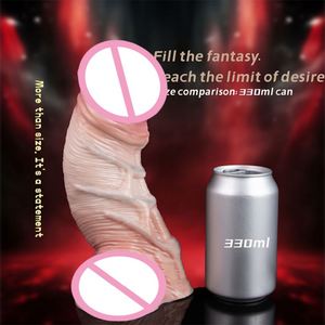 Krog Double-Layer Construction Liquid Silicone <b>Dildo</b> with Suction Cup Base Realistic Texture for G-Spot Stimulation - Product Image 6