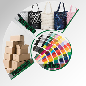 Design Custom Wholesale Women Handbag Shopping <strong>Delicacy</strong> Pocket Logo Version Knitted <strong>Bag</strong> - Product Image 5