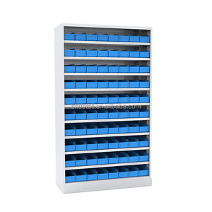 8단 메탈 수납장 |   다층형 선반 유닛 (가정 사무실, 작업장 및 창고용) |   헤비듀티 모던 정리랙 - Product Image 2