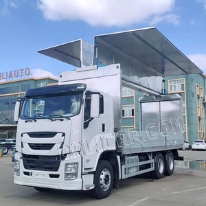 Camion <span class=keywords><strong>Cargo</strong></span> ISUZU GIGA 4x2 da 12 Tonnellate con Cassone Apribile, Prezzo di Fabbrica Cinese - Product Image 3